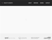 Tablet Screenshot of mightycurvets.com